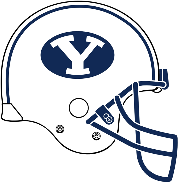 Brigham Young Cougars 2005-Pres Helmet Logo t shirts iron on transfers